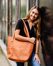 Load image into Gallery viewer, Bel Tote in Cognac