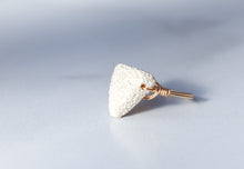 Load image into Gallery viewer, White Triangle Lava Stone Diffuser Ring