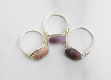 Load image into Gallery viewer, Purple Amethyst Ring