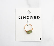 Load image into Gallery viewer, Prehnite Ring