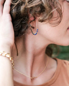 Daphnee Lapis Lazuli Earrings