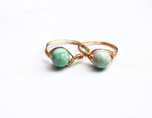 Mongolian Turquoise Ring