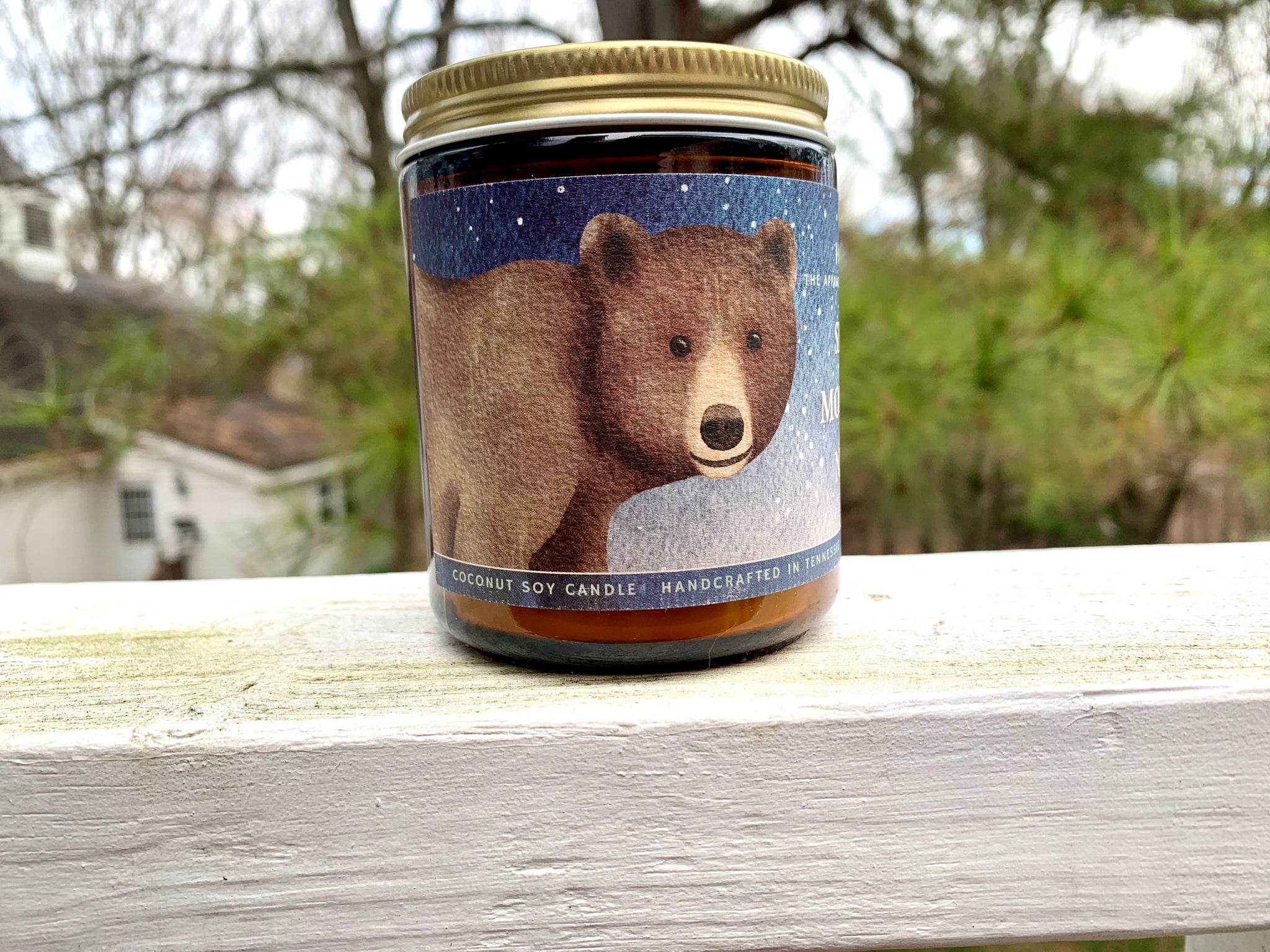 Grizzly Bear Candle