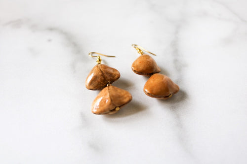 Uganda Gum Tree Seed Earrings