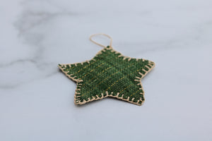 Green Star Ornament