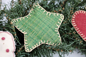 Green Star Ornament