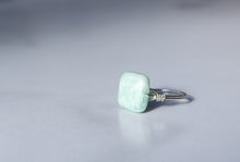 Load image into Gallery viewer, Square Turquoise Ring