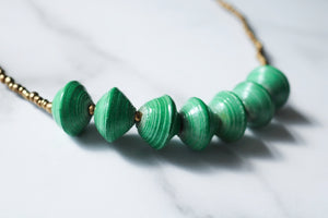 Murchison Necklace in Kelly Green